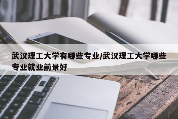 武汉理工大学有哪些专业/武汉理工大学哪些专业就业前景好